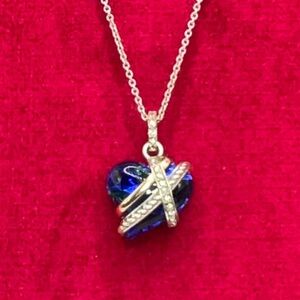 Brighton Blue Heart Pendant Necklace